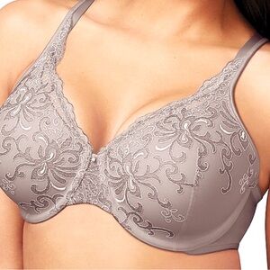 Playtex Secrets Beautiful Lift Embroidered Underwire Bra, style number 4513 40DD
